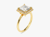 Princess Halo Lab Grown Diamond Engagement Ring (2.00 CT)