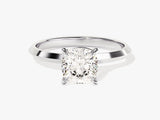 Knife Edge Cushion Lab Grown Diamond Engagement Ring (1.50 CT)