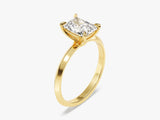 Knife Edge Radiant Moissanite Engagement Ring (1.50 CT)