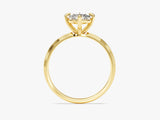 Knife Edge Marquise Lab Grown Diamond Engagement Ring (2.00 CT)