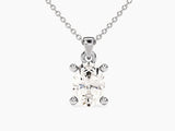 Oval Cut Moissanite Solitaire Pendant (1.00 CT)