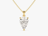 Pear Cut Moissanite Solitaire Pendant (1.50 CT)