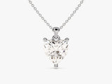 Heart Cut Lab Grown Diamond Solitaire Pendant (1.50 CT)