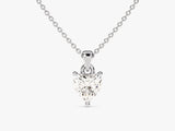 Heart Cut Lab Grown Diamond Solitaire Pendant (0.50 CT)