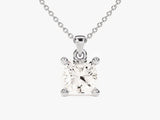 Cushion Cut Lab Grown Diamond Solitaire Pendant (1.00 CT)