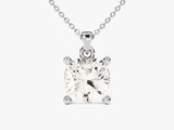 Cushion Cut Lab Grown Diamond Solitaire Pendant (2.00 CT)