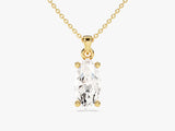 Marquise Cut Lab Grown Diamond Solitaire Pendant (1.00 CT)