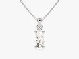 Marquise Cut Lab Grown Diamond Solitaire Pendant (0.50 CT)