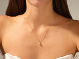 Marquise Cut Lab Grown Diamond Solitaire Pendant (1.00 CT)