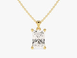 Radiant Cut Lab Grown Diamond Solitaire Pendant (1.00 CT)