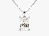 Radiant Cut Lab Grown Diamond Solitaire Pendant (2.00 CT)