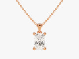 Radiant Cut Lab Grown Diamond Solitaire Pendant (0.50 CT)