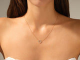 Diamond Clover Necklace (0.30 CT) in 14k Solid Gold