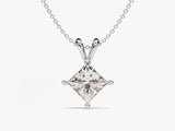 Double Bail Lab Grown Diamond Solitaire Pendant (1.00 CT)