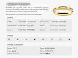 Trio Infinity Moissanite Wedding Band