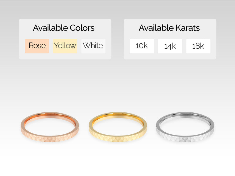 White, Rose, Yellow, 14k Gold, 10k Gold, 18k Gold