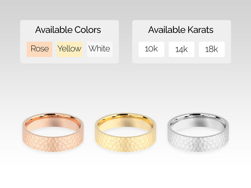 White, Rose, Yellow, 14k Gold, 10k Gold, 18k Gold