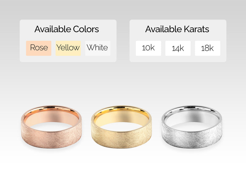 White, Rose, Yellow, 14k Gold, 10k Gold, 18k Gold