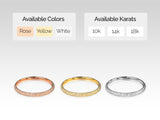 White, Rose, Yellow, 14k Gold, 10k Gold, 18k Gold