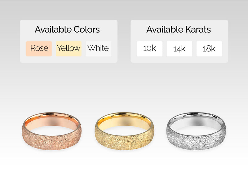 White, Rose, Yellow, 14k Gold, 10k Gold, 18k Gold